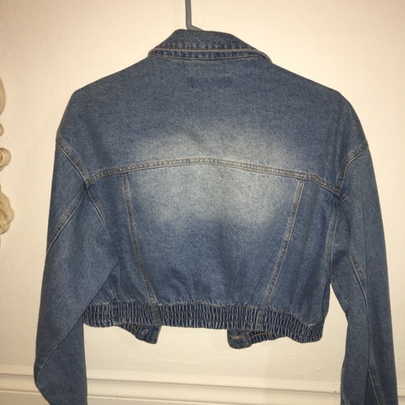 Love Tree cropped Jean jacket - Picture 4 of 5